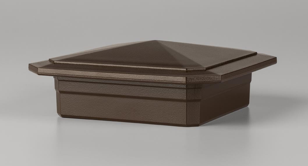 TimberTech Post Cap 5x5 is available in 5 colors.