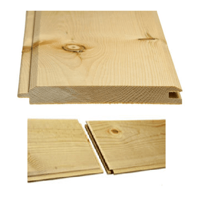 Ready Pine 1x6x8' Pine V-Joint T&G EM