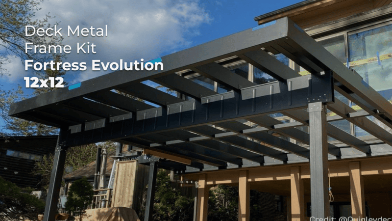 12' x 12' Deck Metal Frame Kit (Fortress Evolution) 12' x 12' Deck Metal Frame Kit (Fortress Evolution)