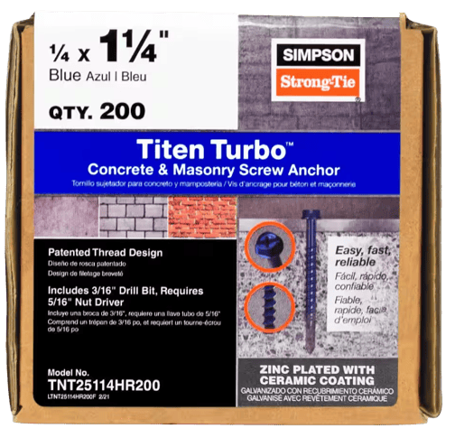 simpson strong tie mechanical anchors