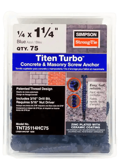simpson strong tie mechanical anchors
