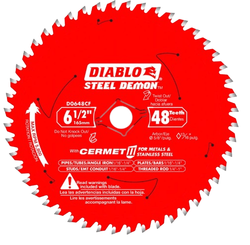 Diablo Steel Cutting Saw Blade For Medium Metal