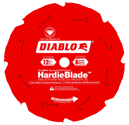 Diablo  Fiber Cement Hardie Blades