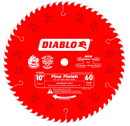 Diablo Wood Fine Finish Saw Blade