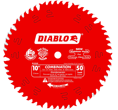 Diablo Wood Cutting Combination General Purpose Saw Blade