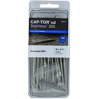 Starborn CAP-TOR xd 10 x 2-1/2” Blister 100 screws/p Starborn CAP-TOR xd 10 x 2-1/2” Blister 100 screws/p