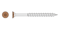 Starborn Headcote Flat-Head #8x2" (305 Stainless Steel) Starborn Headcote Flat-Head #8x2" (305 Stainless Steel)