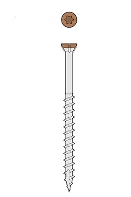 Starborn Headcote Tream-Head #8x3" (305 Stainless Steel) Starborn Headcote Tream-Head #8x3" (305 Stainless Steel)