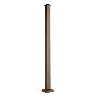 TREX 2.5" Signature Post w/ Cap and Skirt-Stair TREX 2.5" Signature Post w/ Cap and Skirt-Stair