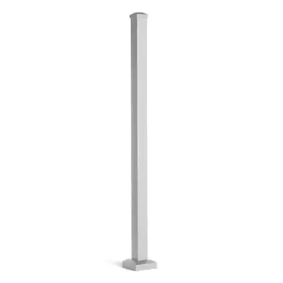 TREX 2.5" Signature Post w/ Cap and Skirt-Stair TREX 2.5" Signature Post w/ Cap and Skirt-Stair