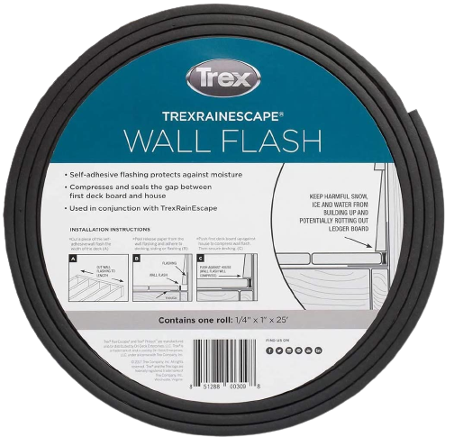 TREX RainEscape-Wall Flashing