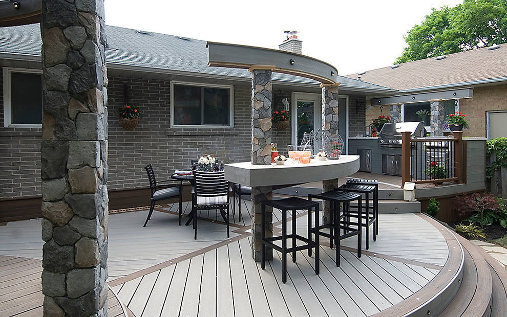 TREX Gravel Path Decking Boards