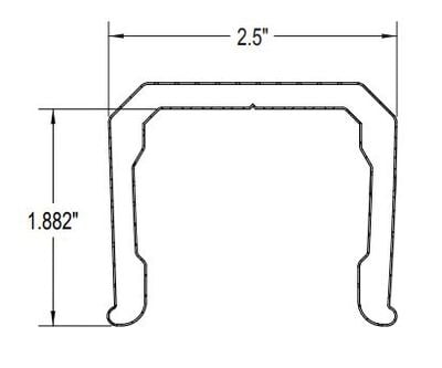TimberTech Universal Bottom Rail TimberTech Universal Bottom Rail