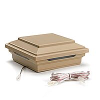 TREX Transcend Railing Flat Post Cap Light 4X4