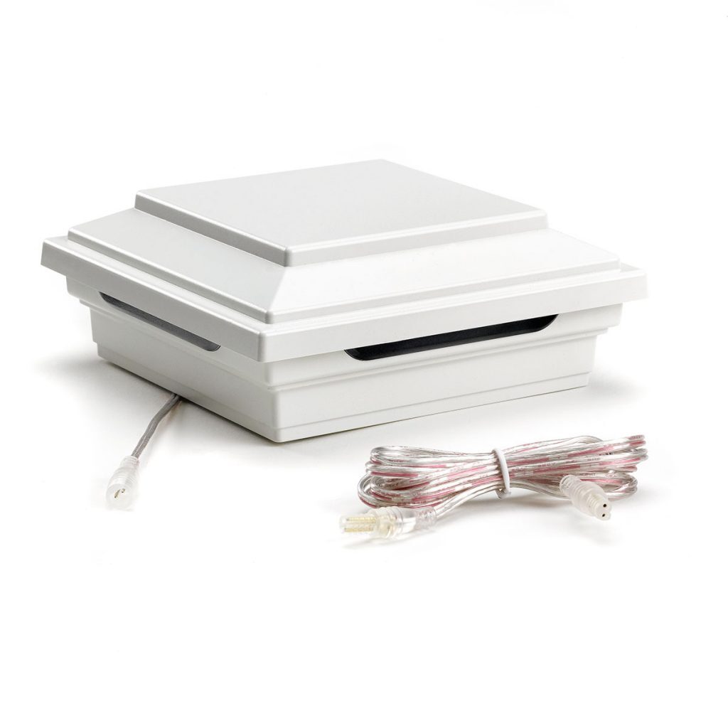 TREX Transcend Railing Flat Post Cap Light 4X4