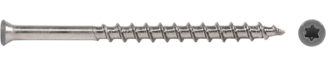 Starborn Headcote Trim-Head #7x1-5/8" (305 Stainless Steel)