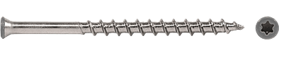 Starborn Headcote Trim-Head #8x3" (305 Stainless Steel) Starborn Headcote Trim-Head #8x3" (305 Stainless Steel)
