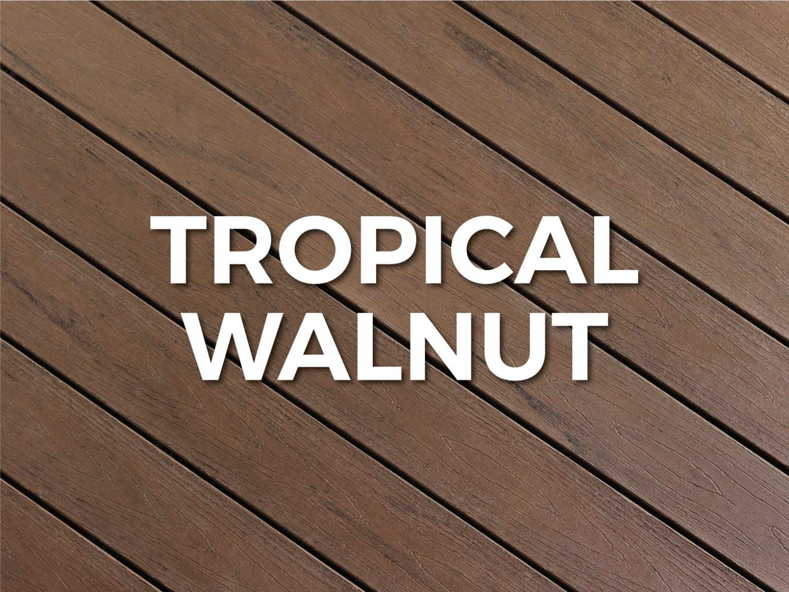 TruNorth Solid Core Tropical Walnut