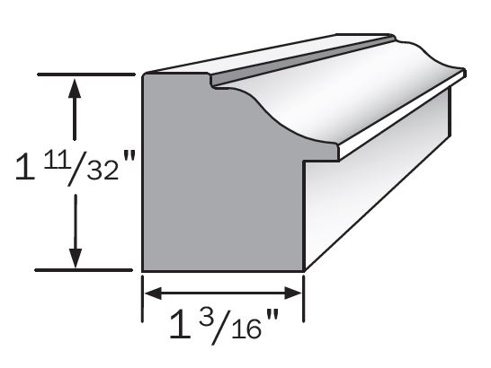 Versatex Backband Mouldings