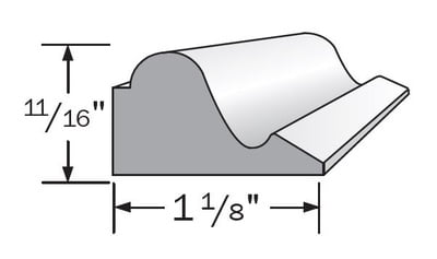 Versatex BaseCap Mouldings