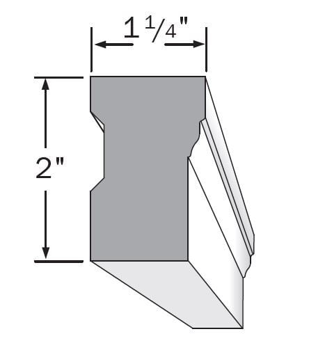 Versatex BrickMould Mouldings Versatex BrickMould Mouldings