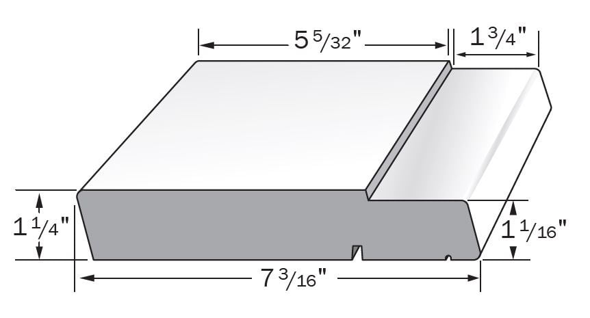 Versatex Double Hung Sill