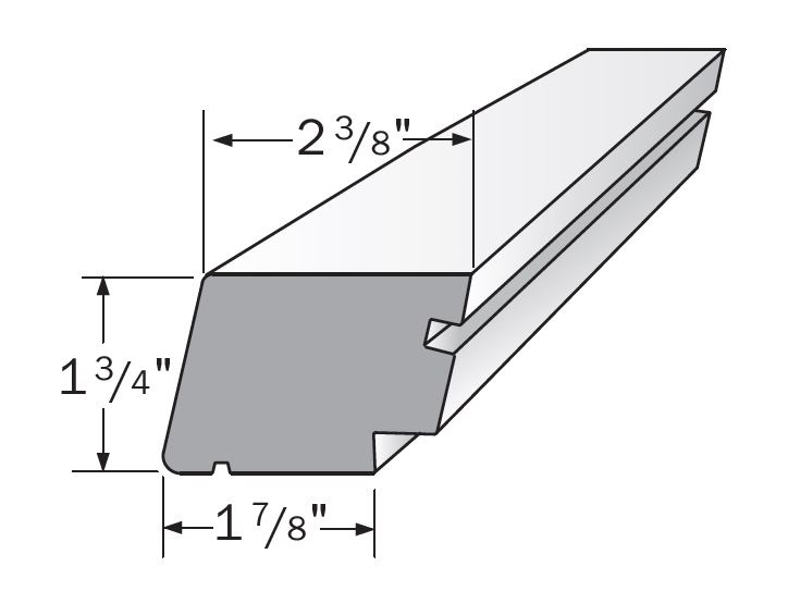 Versatex HeavySillNose Mouldings