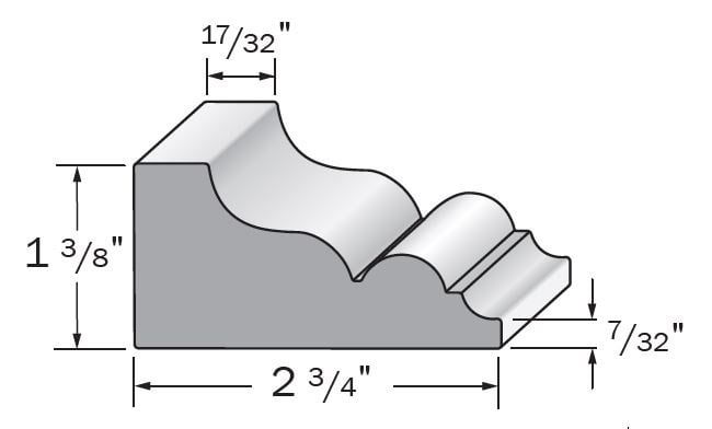 Versatex Imperial Rake Mouldings