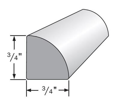 Versatex Quarter Round Moulding