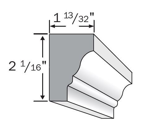 Versatex Rams Crown Moulding Versatex Rams Crown Moulding