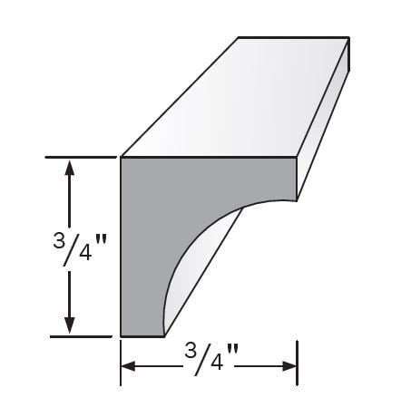 Versatex ScotiaCove Moulding