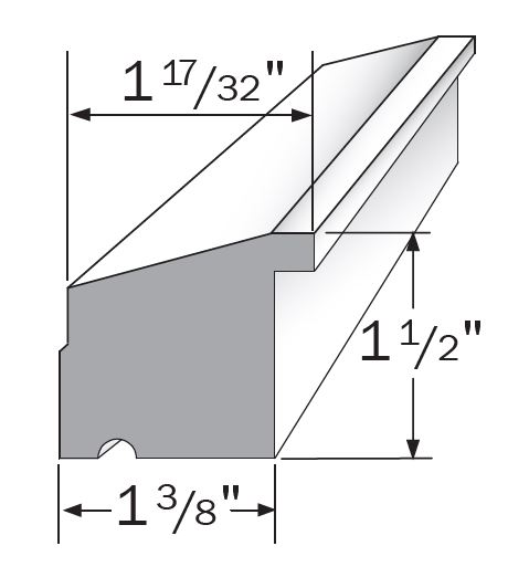 Versatex SubSillNose Moulding