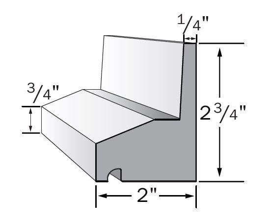 Versatex WaterTable Moulding