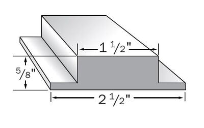 Versatex T-Mold