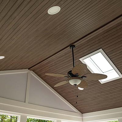 Versatex Canvas Series WP-4 ''V'' Tongue and Groove Board with Laminate -1" Versatex Canvas Series WP-4 ''V'' Tongue and Groove Board with Laminate -1"