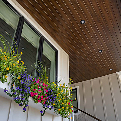 Versatex Canvas Series WP-4 ''V'' Tongue and Groove Board with Laminate -1" Versatex Canvas Series WP-4 ''V'' Tongue and Groove Board with Laminate -1"