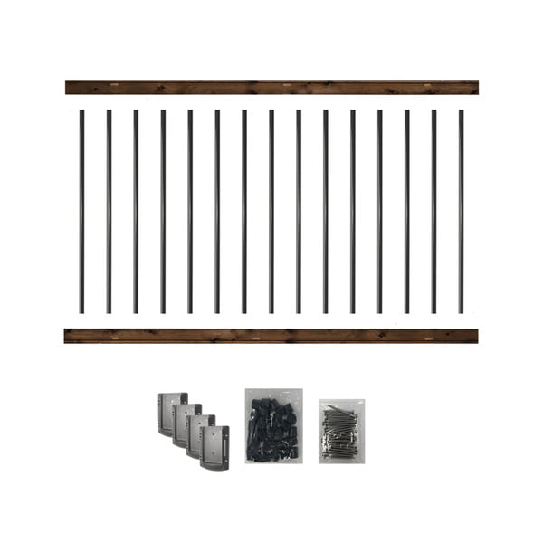 NUVO Iron Wood Pre-Drilled Railing Kit NUVO Iron Wood Pre-Drilled Railing Kit