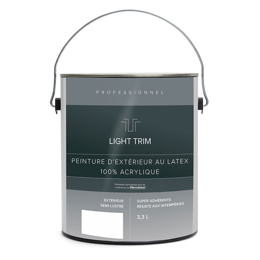 LightTrim Semi Gloss Exterior Latex Paint 3.3L LightTrim Semi Gloss Exterior Latex Paint 3.3L
