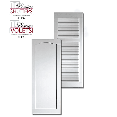 Prestige - 16" Reversible Flex Shutters (pairs) Prestige - 16" Reversible Flex Shutters (pairs)