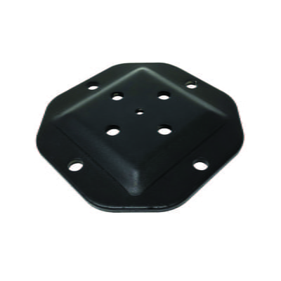 NUVO Black 4″x4″ Heavy Duty Wood Post Connector Plate NUVO Black 4″x4″ Heavy Duty Wood Post Connector Plate