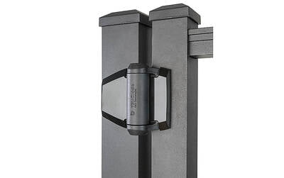 TREX Aluminum Gate Hardware - Hasp & Hinges