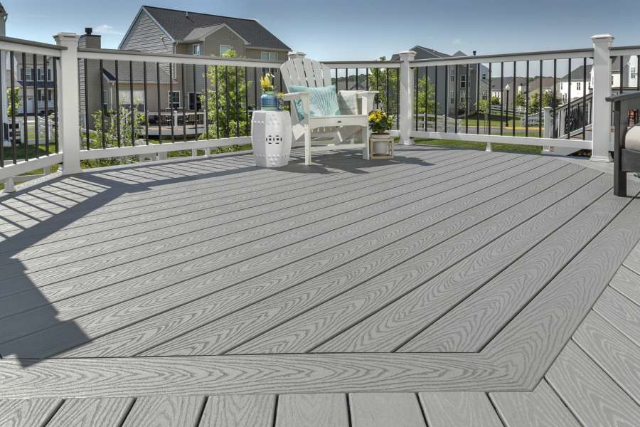 TREX Pebble Grey Decking Boards