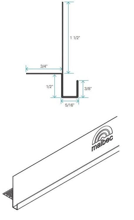 Maibec ventilated starter strip