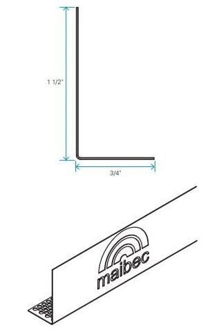 Maibec-Universal-Ventilated-L-strip Maibec Universal Ventilated L-strip