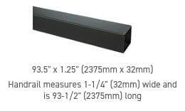 Fortress Square Handrail Fortress Square Handrail