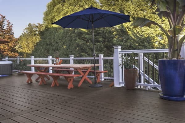 TimberTech Reserve Collection Dark Roast decking